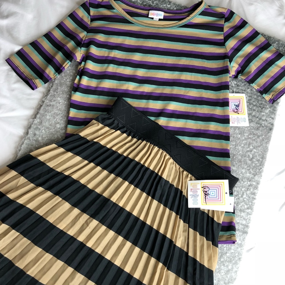 LuLaRoe Outfit with Tags Signed by LuLaRoe Owner